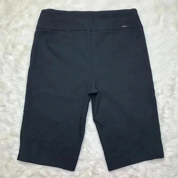 S.C.  & Co Bermuda Shorts Black Square Pattern Size 8 - Picture 15 of 16